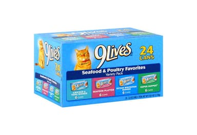 Cat Food, Seafood & Poultry Favorites, Vari