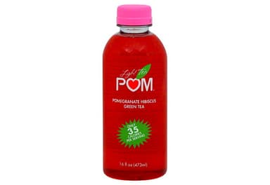 Green Tea, Light, Pomegranate Hibiscus