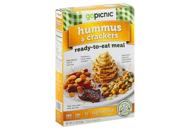 Gluten Free Hummus + Crackers Meal