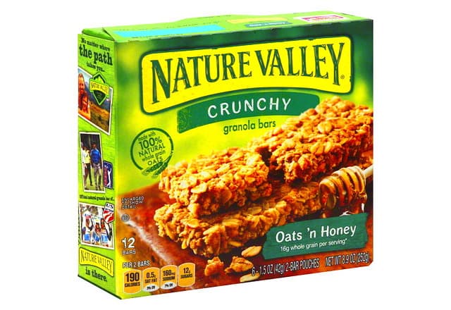 Granola Bars, Crunchy, Oats 'N Honey