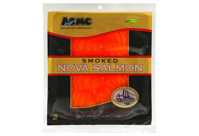 Smoked Fish Corp. Salmon, Smoked Nova