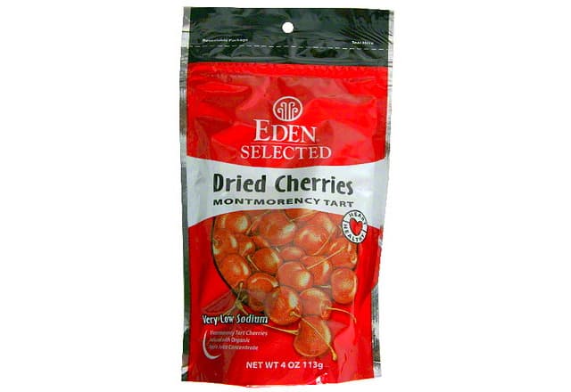 Dried Cherries, Montmorency Tart