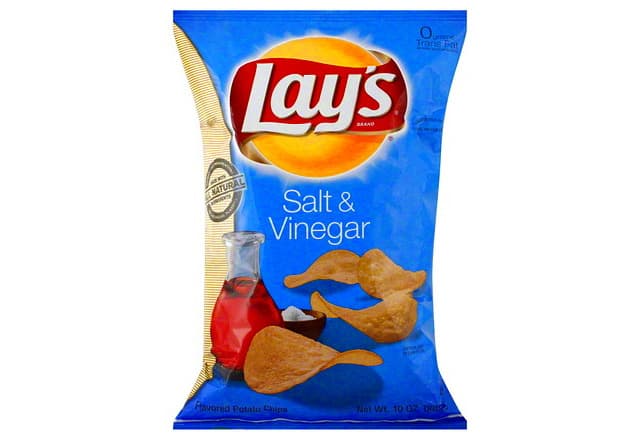 Flavored Potato Chips, Salt & Vinegar