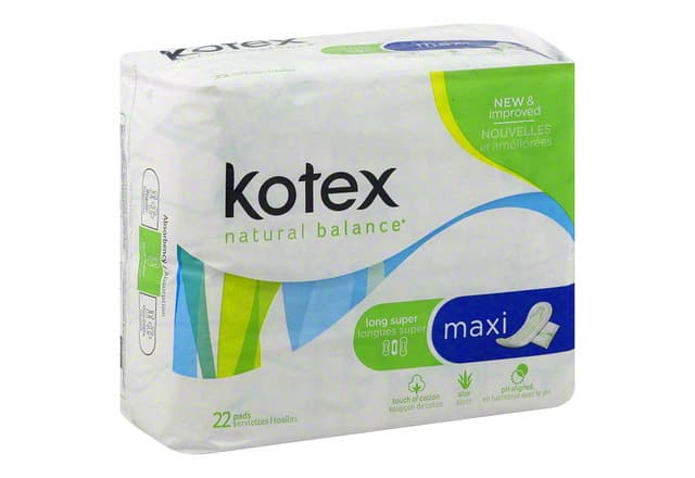 Maxi Pads, Long, Super