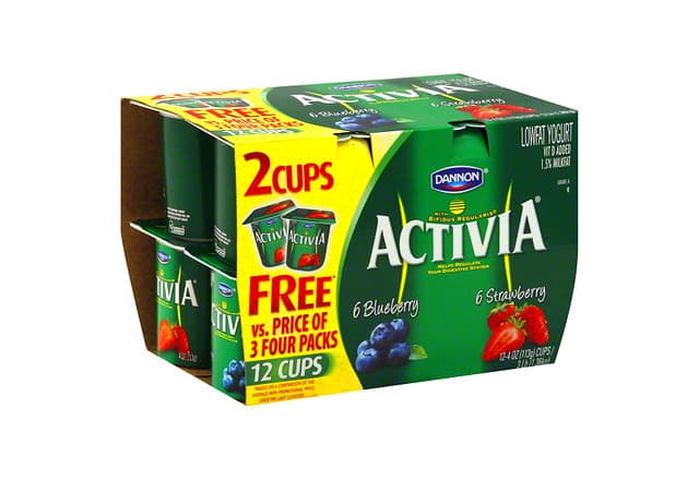 Lowfat Yogurt, 1.5% Milkfat, Blueberry, Str