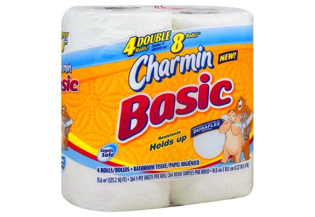 Bathroom Tissue, Unscented, Double Roll, 1