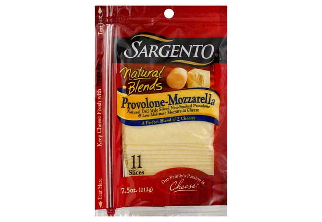 Cheese Slices, Provolone-Mozzarella