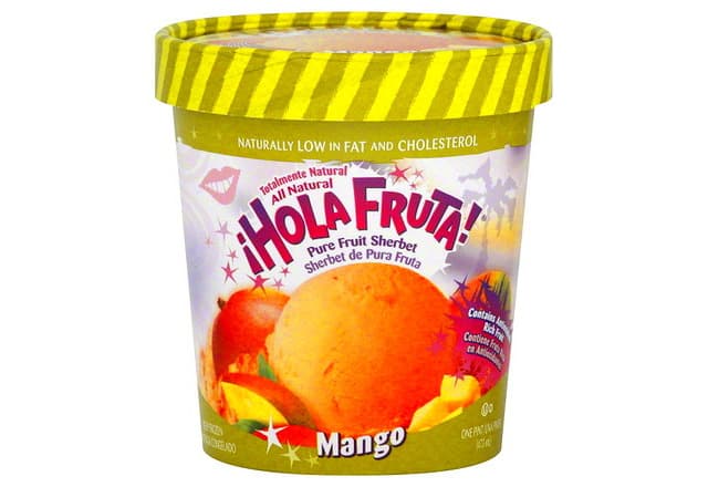 Sherbet, Pure Fruit, Mango