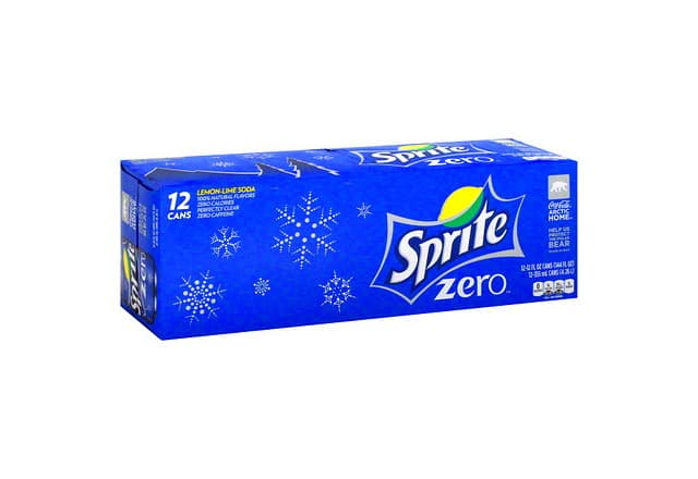 Soda, Lemon-Lime, Zero Calories, Fridge Pac