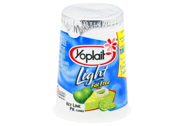 Yogurt, Fat Free, Key Lime Pie Flavored