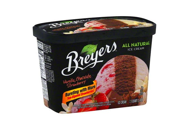 Ice Cream, Vanilla, Chocolate, Strawberry