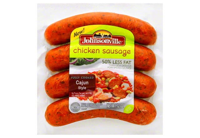 Chicken Sausage, Cajun Style