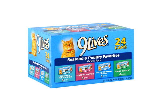 Cat Food, Seafood & Poultry Favorites, Vari