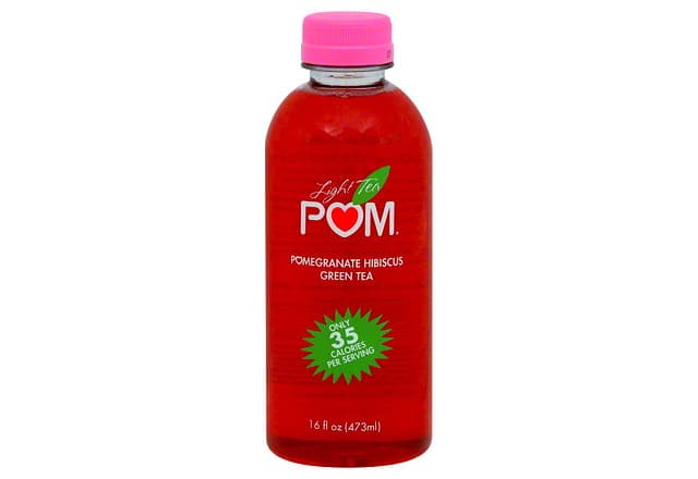 Green Tea, Light, Pomegranate Hibiscus